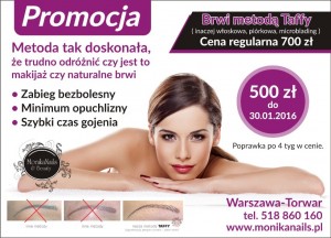 Makijaż permanentny - promocja